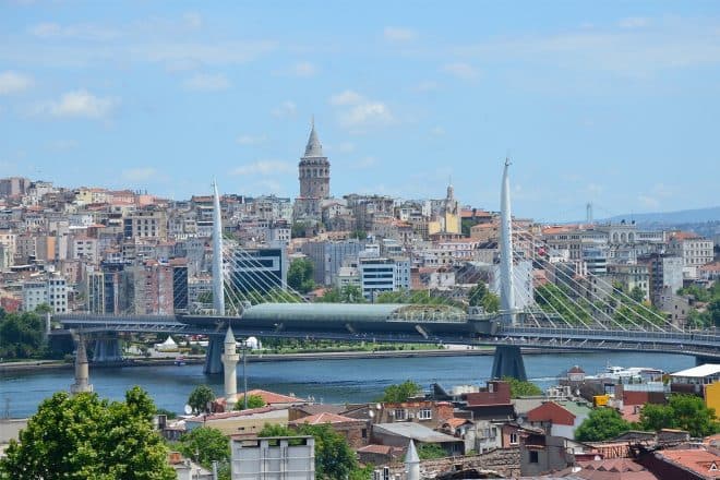 Haliç kıyısı, İstanbul